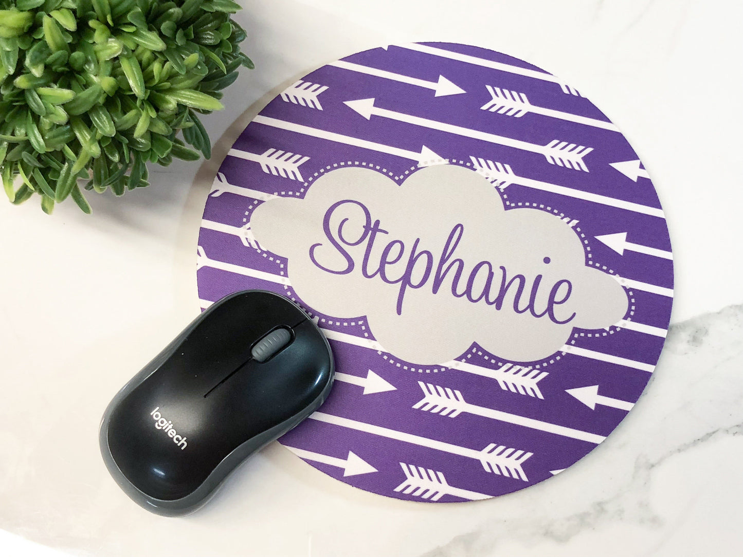 Personalized Mouse Pad - Custom Teacher Gift - Monogrammed Mouse Pad - Monogrammed Mousepad - Teacher Gift - Coworker Gift