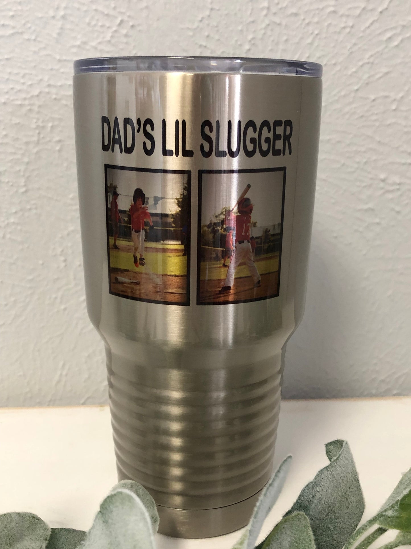 Personalized Father&#39;s Day Gift - 30oz Photo Tumbler - Dad Photo Mug - Dad Coffee Mug - Custom Tumbler