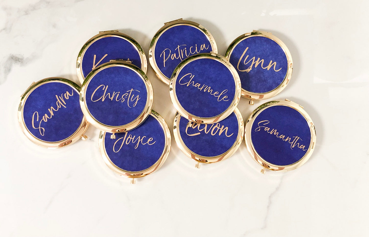 Personalized Bachlorette Party Gifts - Personalized Compact Mirror - Bridal Party Gifts