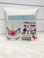 Book Pillow, Unicorn Gift, Personalized Pocket Reading Pillow,