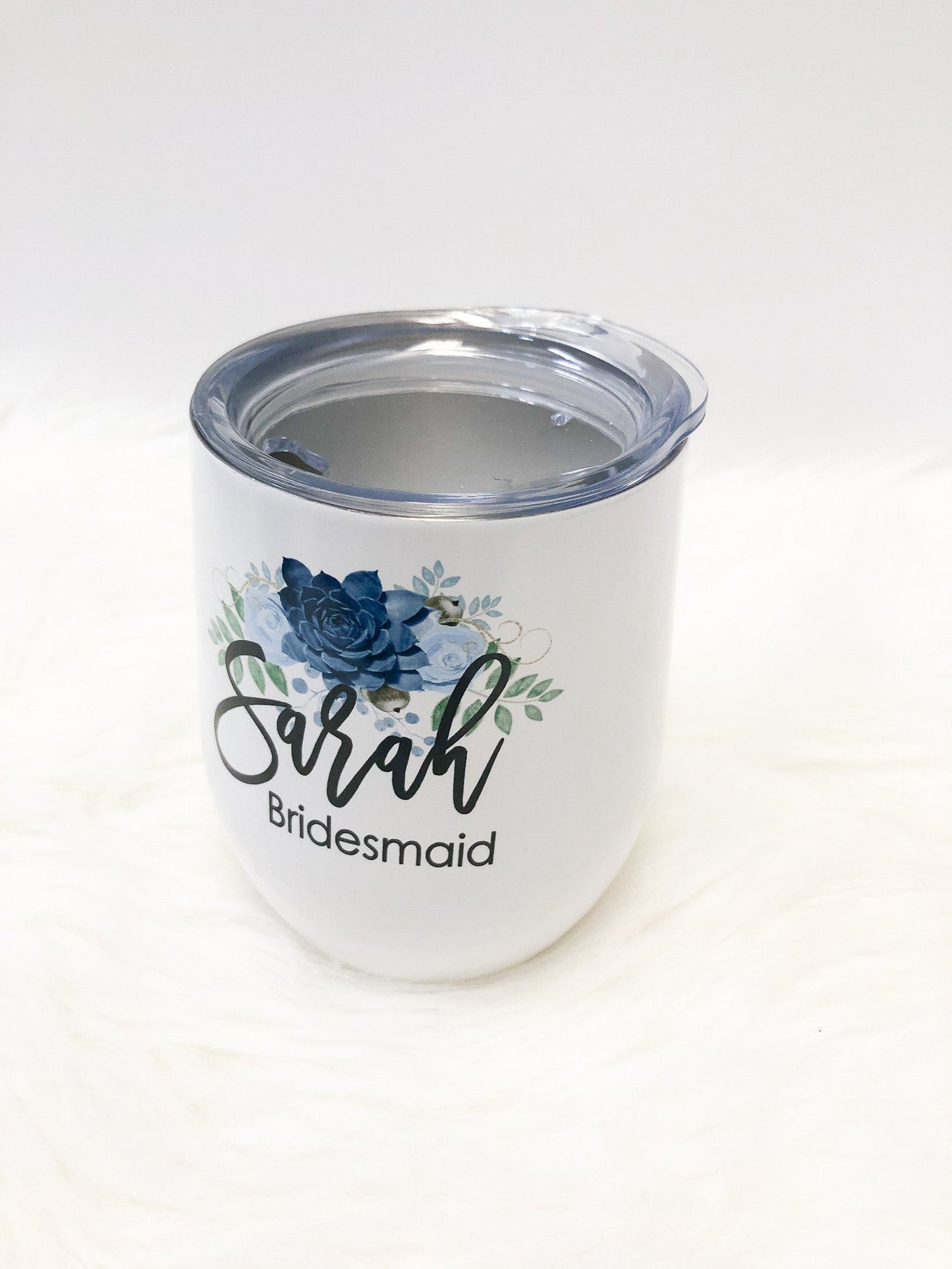 Bridesmaid Tumbler, Bridesmaid Gift, Personalized Wine Tumbler for Bridesmaid, Bachlorette Party