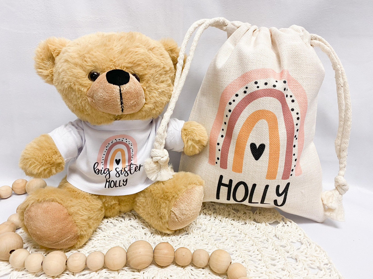 Teddy Bear, Promoted to Big Sister, Pregnancy Announcement, Big  Sister Gift,