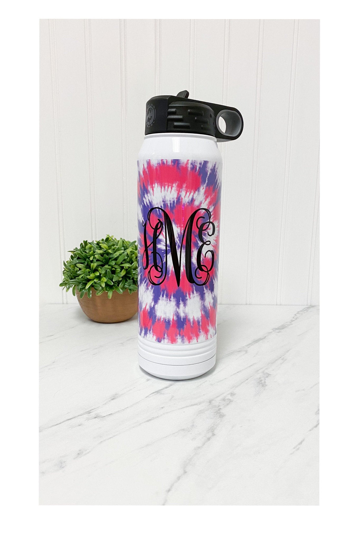 Personalized Water Bottle, Stainless Steel, Monogram, Christmas  Gifts for Coworkers