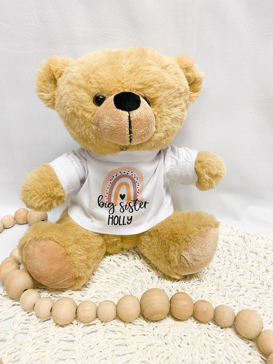 Teddy Bear, Promoted to Big Sister, Pregnancy Announcement, Big  Sister Gift,