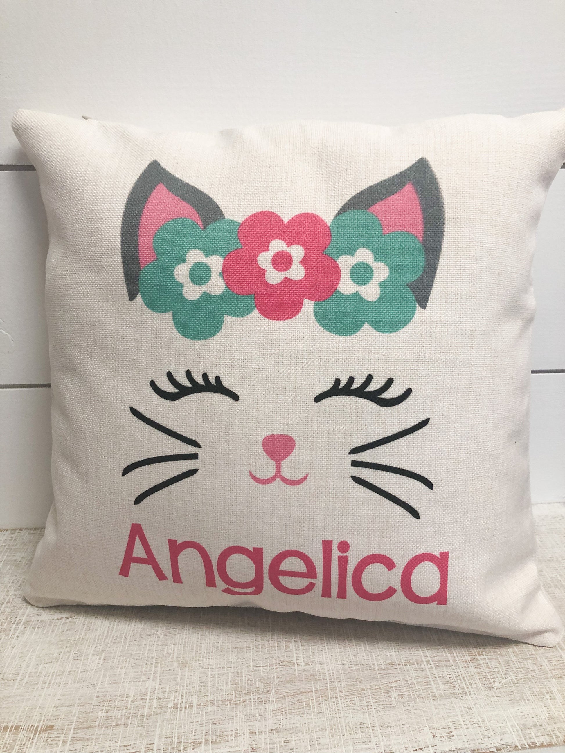 Personalized Pillow for Kids, Pocket Pillow, Christmas Gift for Granddaughter from Granddmother