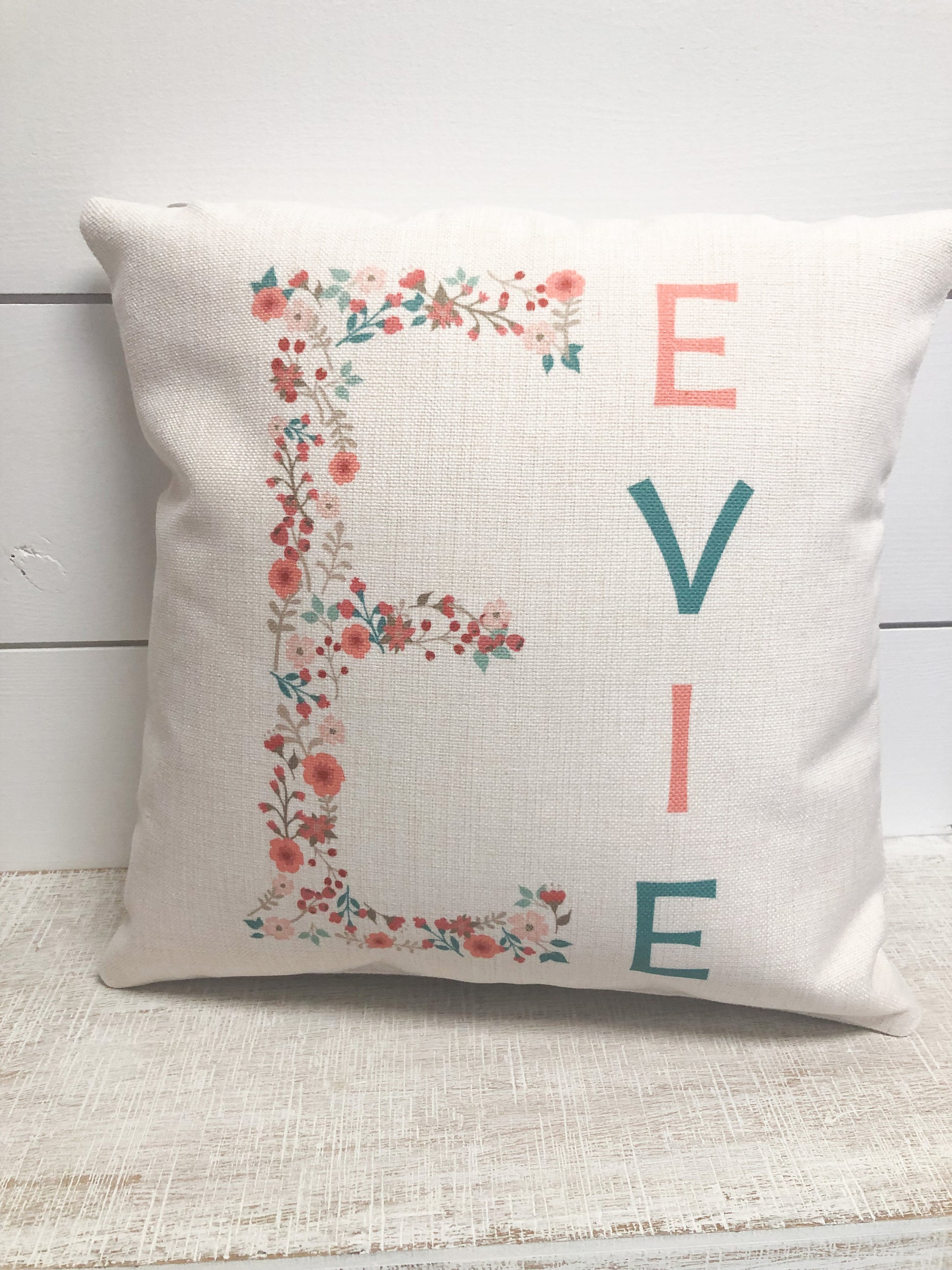 Personalized Pillow for Kids, Pocket Pillow, Christmas Gift for Granddaughter from Granddmother